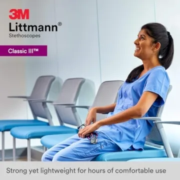 3M Littmann Classic III Stethoscope for Clear Sound & Comfort