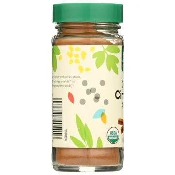 Organic Ground Cinnamon by Whole Foods Market 1.9 oz