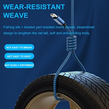 MFi Certified 6-Pack iPhone Charger Lightning Cables