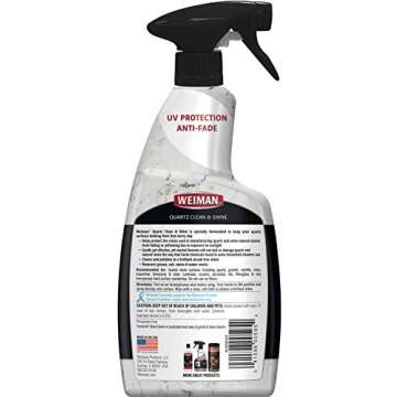 Weiman Quartz Countertop Cleaner and Polish - Clean and Shine Your Granite, Marble Countertops, Kitc...