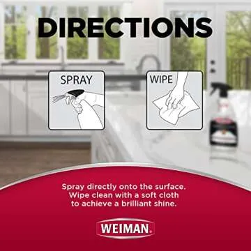 Weiman Quartz Countertop Cleaner - Shine and Protect Surfaces