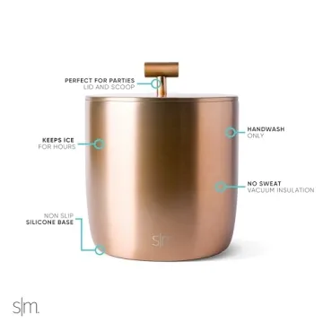 Stylish Vacuum Insulated Ice Bucket for All Occasions