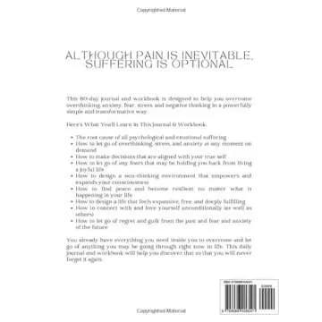 Healing Anxiety & Overthinking Journal & Workbook: Let Go Of Anxiety, Overcome Fear, Find Peace & En...