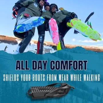 SkiSkootys Boot Protectors - Adjustable & Slip-Resistant