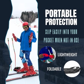 SkiSkootys Boot Protectors - Adjustable & Slip-Resistant