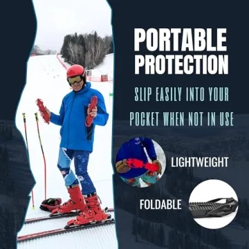 SkiSkootys Boot Protectors - Adjustable & Slip-Resistant