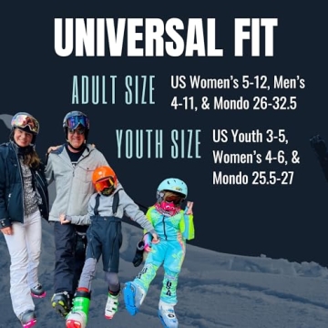 SkiSkootys Boot Protectors - Adjustable & Slip-Resistant