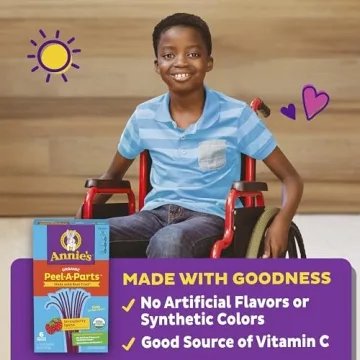 Annie's Organic Strawberry Peel-A-Parts Fruit Snacks 6 Count