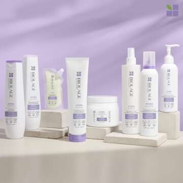 BIOLAGE Hydrasource Daily Leave-In Tonic For Dry Hair- Moisturizes, Renews Shine & Protects Hair From Environmental Damage, 13.5 Fl Oz