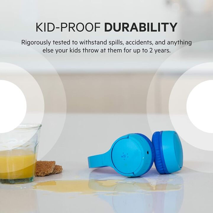 Kids Wireless Headphones by Belkin - Safe & Durable