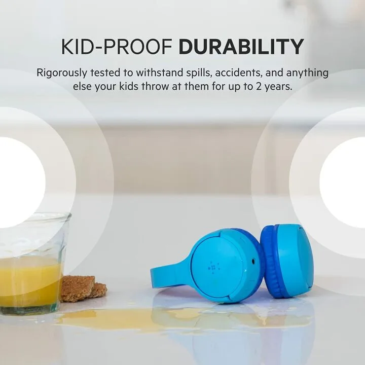 Kids Wireless Headphones by Belkin - Safe & Durable