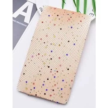 Anlaey Fishnet Stockings Rave Sparkly Rhinestone Fishnets Sexy High Waist Tights Halloween Party Festival Outfits for Women