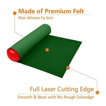 Puzzle Mat Roll up Jigsaw Puzzle Pad Puzzle Storage Felt Mat Puzzles Saver (45.6" x 31") - Fits up to 2000 Pieces (36.6 Inch * 24.1 Inch)