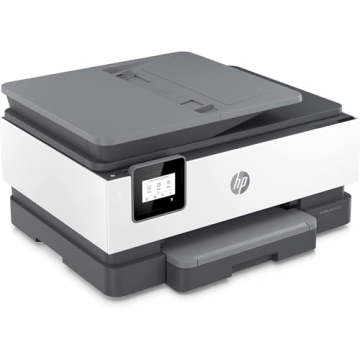 HP OfficeJet 8015e All-in-One Color Inkjet Printer Scanner and Copy with Mobile Printing, Wireless Printer for Home Use, Printer for Office with 6 Months Free Ink, Instant Ink Ready, 228F5A (Renewed)