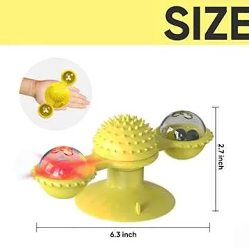 Sestball Cat Toys - Interactive Dental Chew Toys for Cats