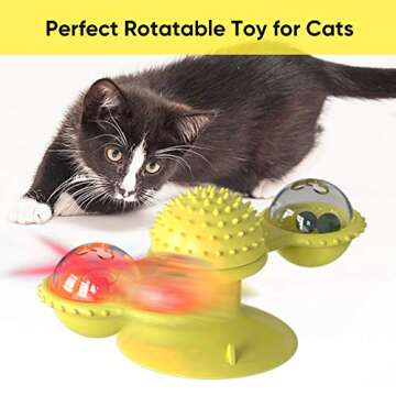 Sestball Cat Toys - Interactive Dental Chew Toys for Cats