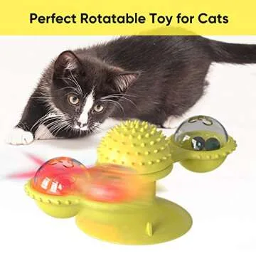 Sestball Cat Toys - Interactive Dental Chew Toys for Cats