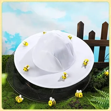 22 Pcs Beekeeper Set - Fun Hats and Felt Bees for All Ages