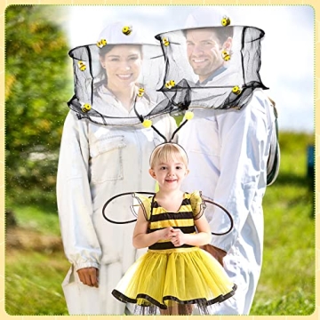 22 Pcs Beekeeper Set - Fun Hats and Felt Bees for All Ages