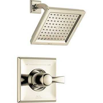 Delta Dryden 14 Series Shower Faucet Set - Polished Nickel, Full Body Spray