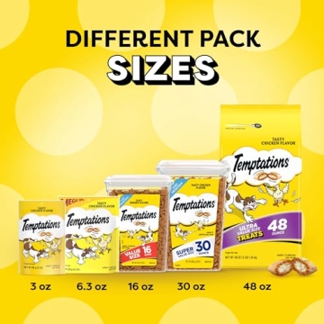 Temptations Classic Cat Treats Chicken Flavor 30 oz.
