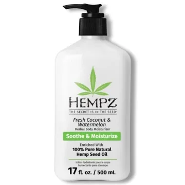 Hempz Body Lotion - Fresh Coconut & Watermelon Daily Moisturizing Cream, Shea Butter Body Moisturize...