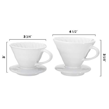 Kajava Mama Ceramic Pour Over Dripper for Perfect Coffee