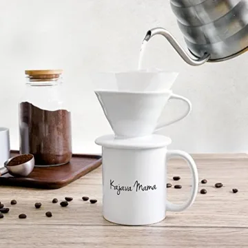 Kajava Mama Ceramic Pour Over Dripper for Perfect Coffee
