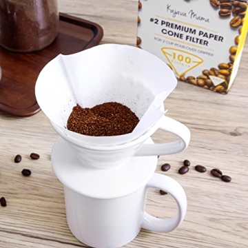 Kajava Mama Ceramic Pour Over Dripper for Perfect Coffee