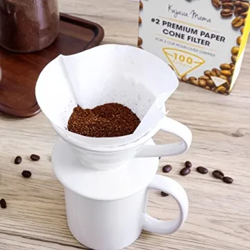 Kajava Mama Ceramic Pour Over Dripper for Perfect Coffee