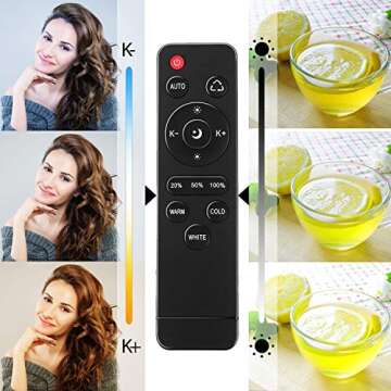 Andoer Photography Lighting Kit with Softbox and Remote