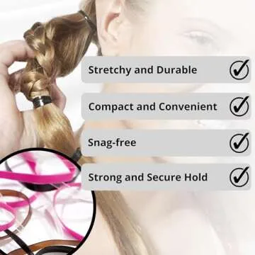 BLAX® Snag Free Hair Bands for Effortless Styling