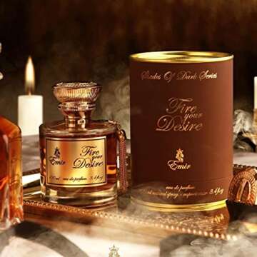 Paris Corner FIRE YOUR DESIRE EDP 100ML Unisex Fragrance - Amber Vanilla Delight