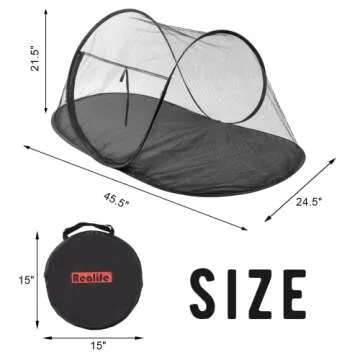 Compact Outdoor Pet Tent for Cats, Dogs & Reptiles