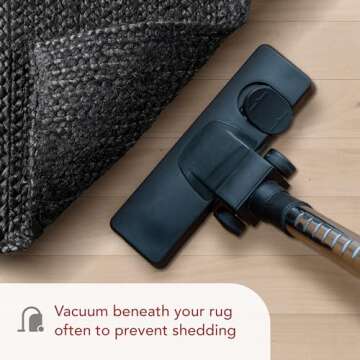 nuLOOM 2x10 Rigo Jute Hand Woven Area Rug, Black, Solid Farmhouse Design, Natural Fiber, For Bedroom...