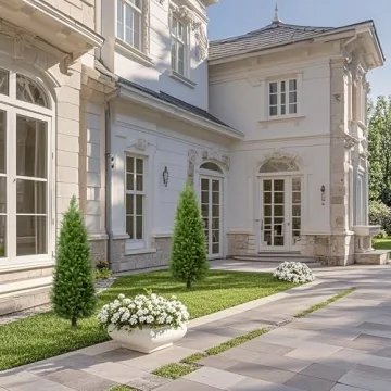 4ft Artificial Cedar Trees Set of 2 for Home Decor