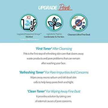 ETUDE Wonder Pore Freshner 250ml (8.5 fl. oz) | Refreshing Pore Care Toner with Upgraded Peppermint Vinegar that Cleanses Ultra Fine Dust