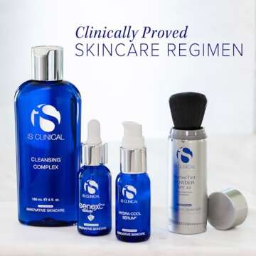 iS CLINICAL PerfecTint Powder SPF 40; Face Powder; Tinted SPF; Loose Face Powder for After Makeup Application