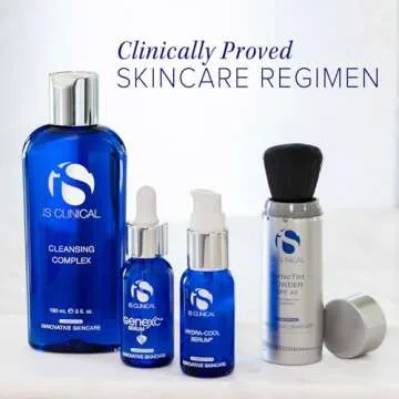 iS CLINICAL PerfecTint Powder SPF 40; Face Powder; Tinted SPF; Loose Face Powder for After Makeup Application