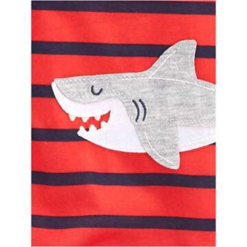 Simple Joys by Carter's Baby Boys' 3-Pack Loose Fit Flame Resistant Footed Pajamas - 12 Months