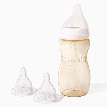 Minbie 6 Months+ Baby Bottle - Anti-Colic, BPA Free & Comfortable Feeding