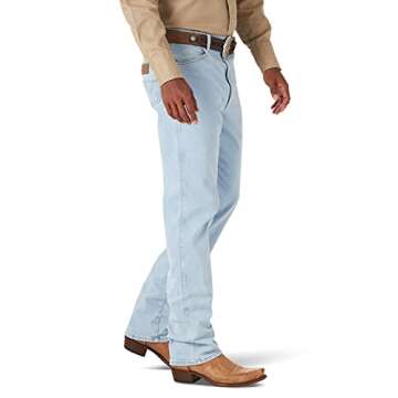 Wrangler Men's Cowboy Cut Slim Fit Jeans for Comfort