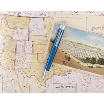 Retro 1951 Tornado Classic Rollerball Pen in Peacock Finish