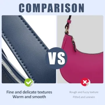 Chic Vegan Leather Handbag for Women, Stylish Underarm Bag