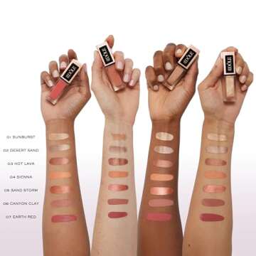 Lancôme Idôle Tint Long Wear Liquid Eyeshadow & Eyeliner - Multi-Use Eye Makeup in Shimmery & Matte Finishes - Buildable Color & Up to 16H of Wear - 07 Earth Red: Light Berry Matte