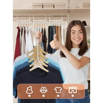 Premium Space Saving Magic Hangers for Closet Organization