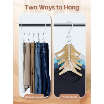 Premium Space Saving Magic Hangers for Closet Organization
