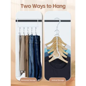 Premium Space Saving Magic Hangers for Closet Organization