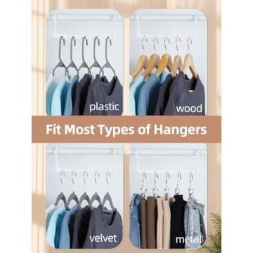 Premium Space Saving Magic Hangers for Closet Organization