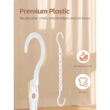 Premium Space Saving Magic Hangers for Closet Organization